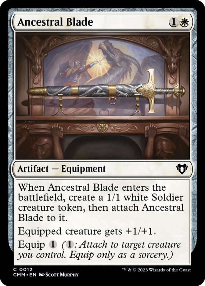 Ancestral Blade 12/451 (Commander Masters) 