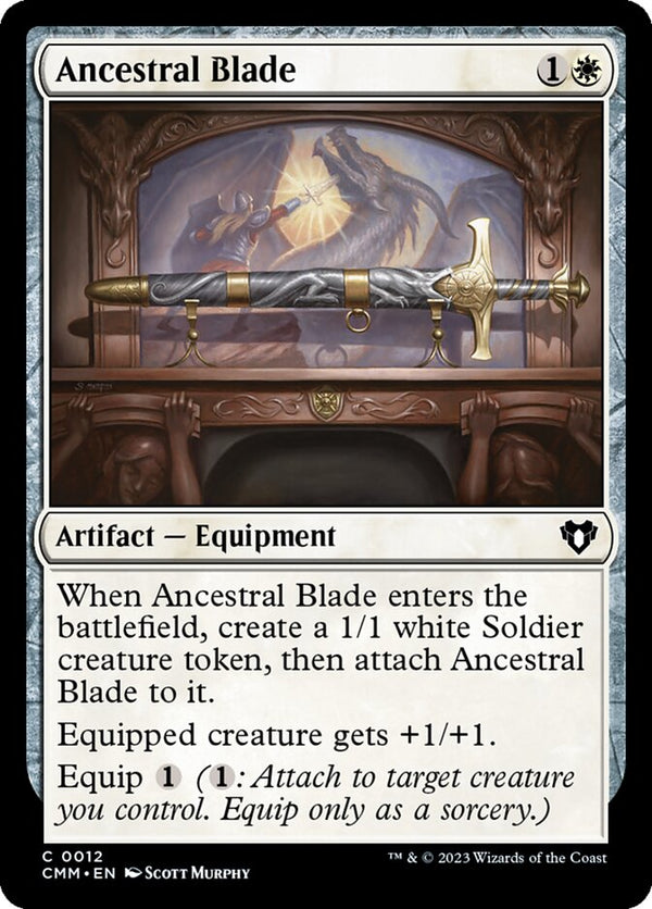 Ancestral Blade 12/451 (Commander Masters) 