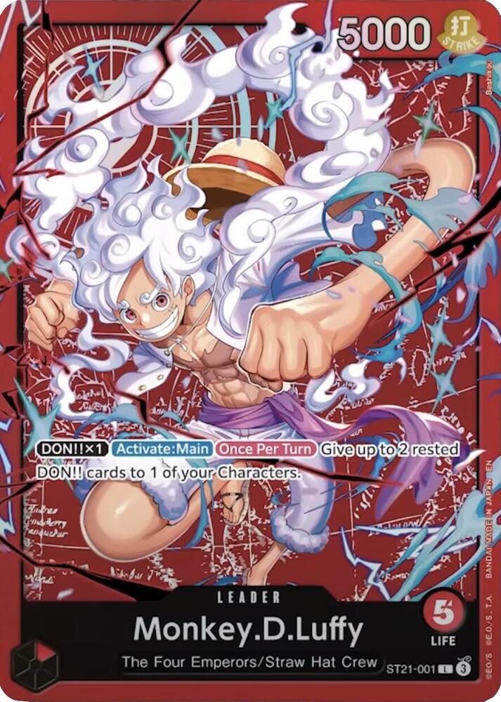 Monkey.D.Luffy ST21-001 ()  - Foil
