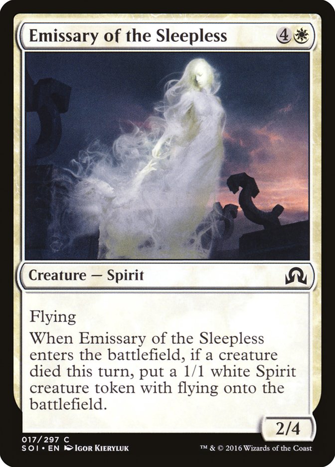 Emissary of the Sleepless 17/297 (Shadows over Innistrad) 