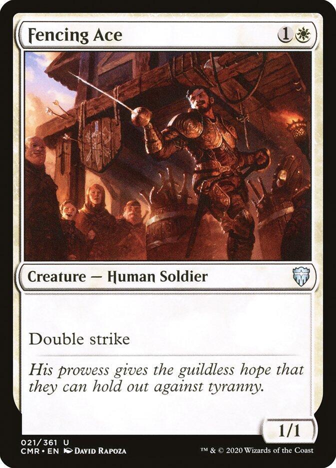 Fencing Ace 21/361 (Commander Legends)  - Foil