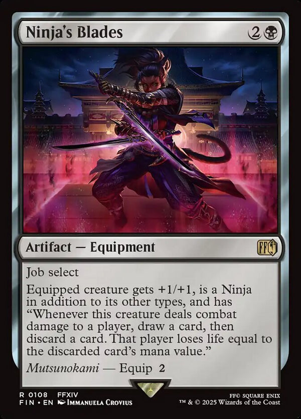 Ninja's Blades 108 (FINAL FANTASY) 