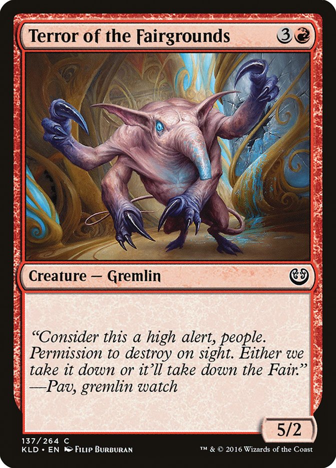 Terror of the Fairgrounds 137/264 (Kaladesh) 