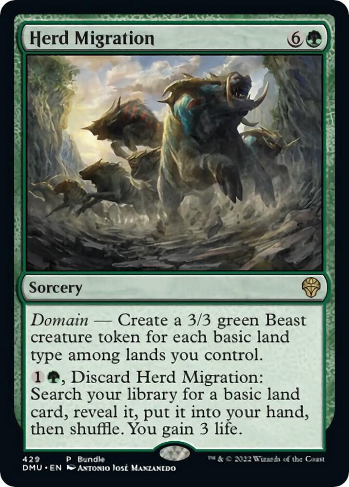 Herd Migration DMU Bundle 429/281 (Unique and Miscellaneous Promos)  - Foil