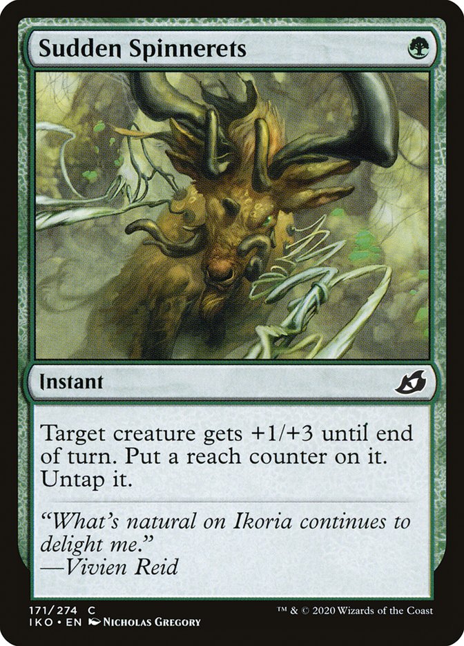 Sudden Spinnerets 171/274 (Ikoria: Lair of Behemoths) 
