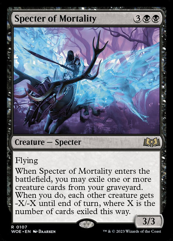Specter of Mortality 107 (Wilds of Eldraine) 