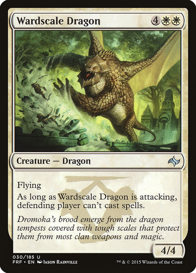 Wardscale Dragon 30 (Fate Reforged)  - Foil