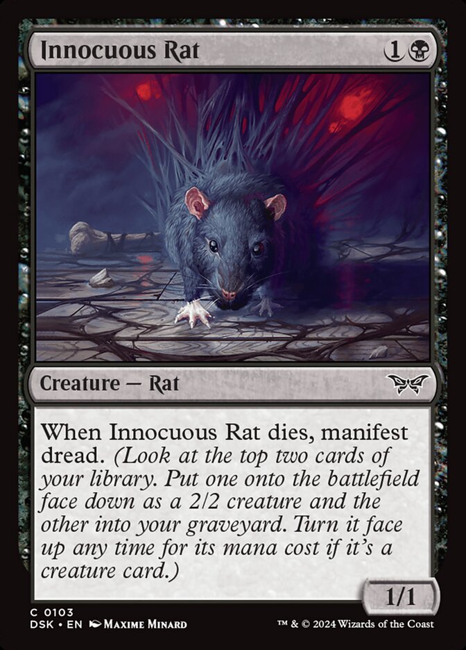 Innocuous Rat 103/286 (Duskmourn: House of Horror) 