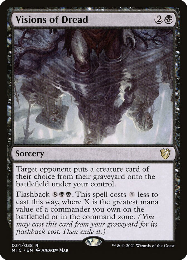 Visions of Dread 34/38 (Commander: Innistrad: Midnight Hunt) 
