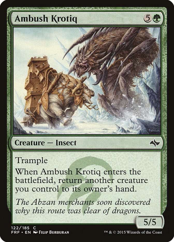Ambush Krotiq 122/185 (Fate Reforged) 