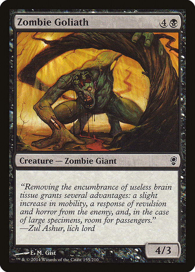 Zombie Goliath 135/210 (Conspiracy) 