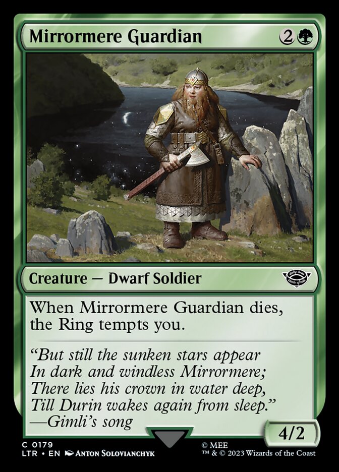 Mirrormere Guardian 179/281 (Universes Beyond: The Lord of the Rings: Tales of Middle-earth) 