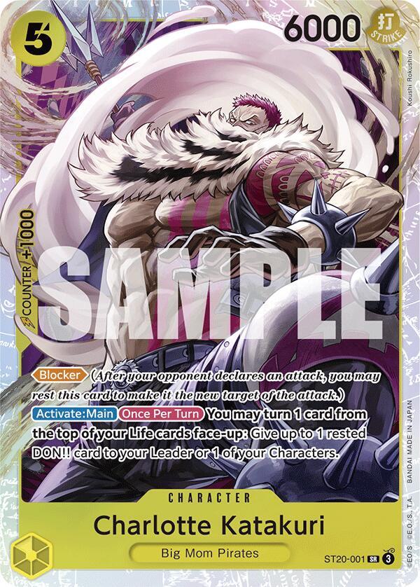 Charlotte Katakuri ST20-001 (Starter Deck 20: YELLOW Charlotte Katakuri)  - Foil
