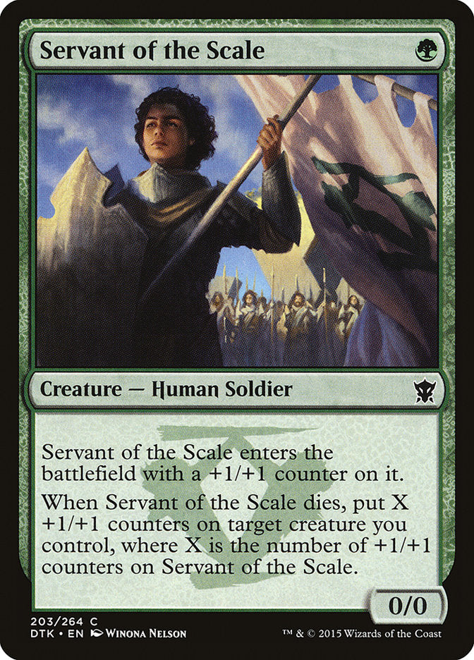 Servant of the Scale 203/264 (Dragons of Tarkir) 