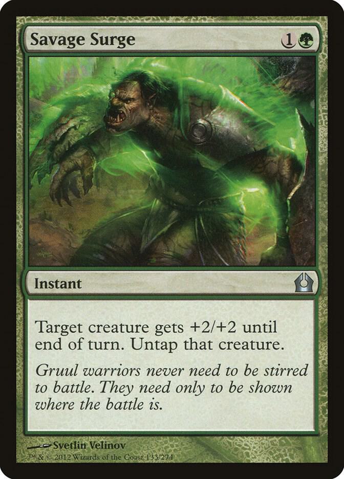 Savage Surge 133/274 (Return to Ravnica) 