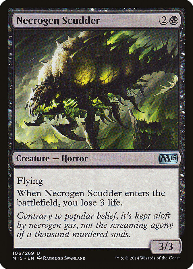 Necrogen Scudder 106/269 (Magic 2015 (M15)) 