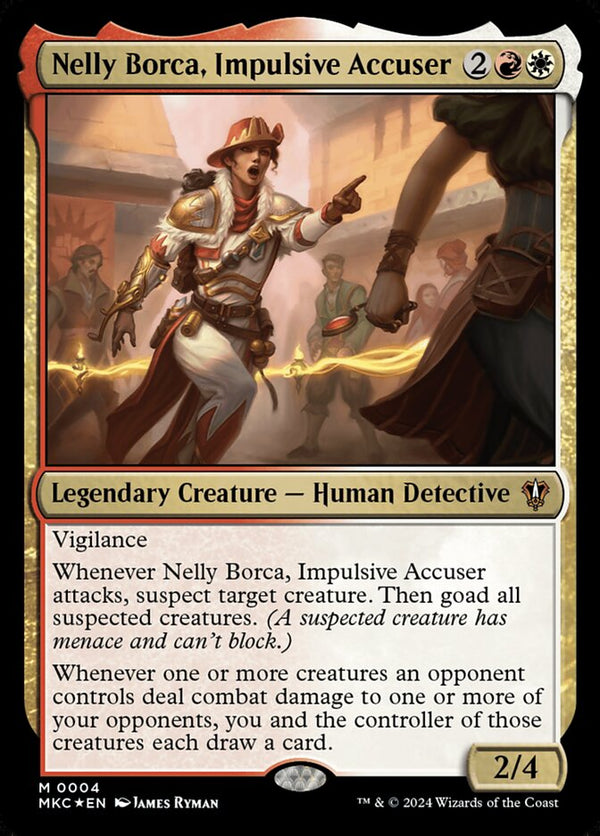 Nelly Borca, Impulsive Accuser 4 (Commander: Murders at Karlov Manor)  - Foil