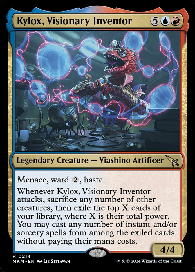Kylox, Visionary Inventor 214/286 (Murders at Karlov Manor) 