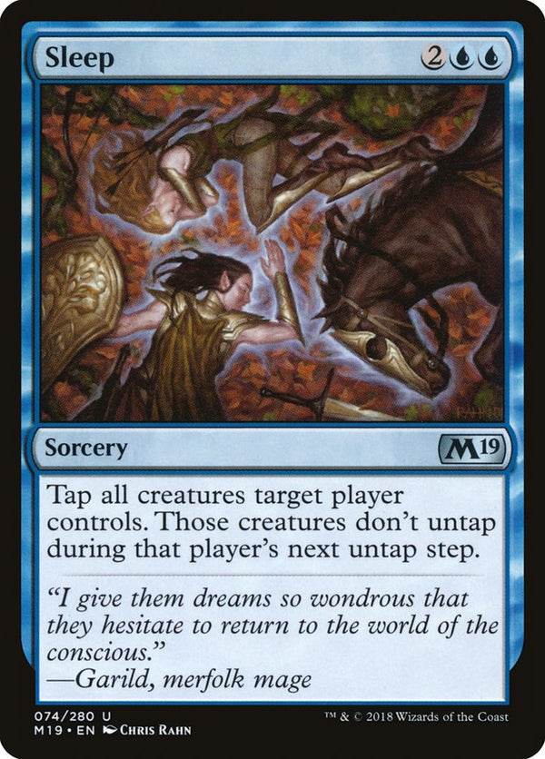 Sleep 74/280 (Core Set 2019) 