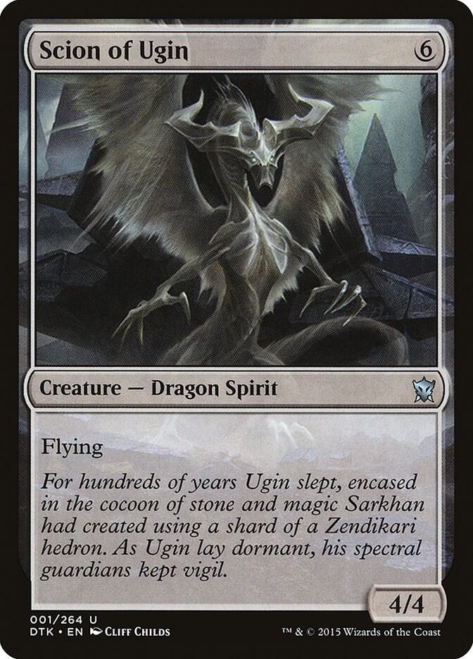 Scion of Ugin 1/264 (Dragons of Tarkir) 