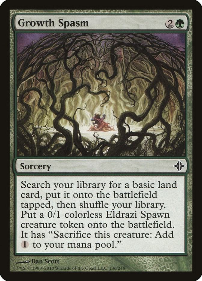 Growth Spasm 186/248 (Rise of the Eldrazi) 