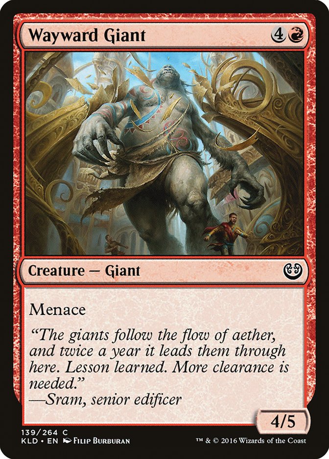 Wayward Giant 139/264 (Kaladesh) 