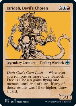 Farideh Devils Chosen Showcase 339/281 (Adventures in the Forgotten Realms) 