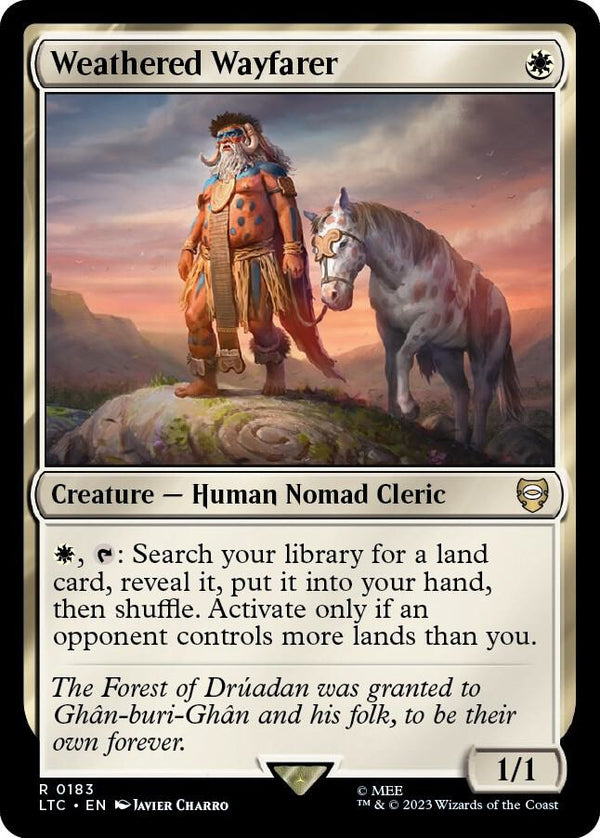 Weathered Wayfarer 183 (Commander: The Lord of the Rings: Tales of Middle-earth) 