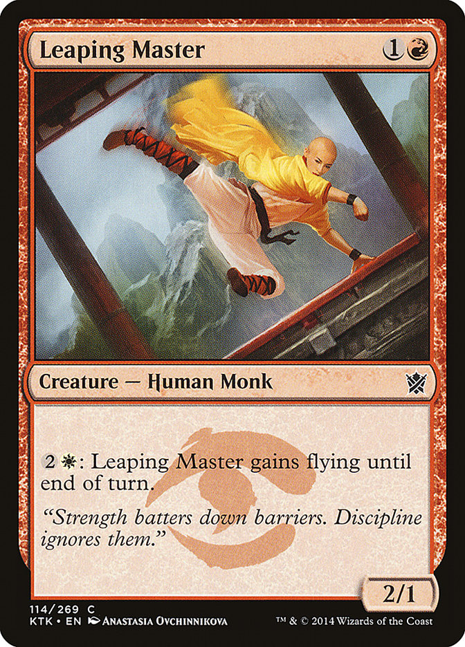 Leaping Master 114/269 (Khans of Tarkir) 