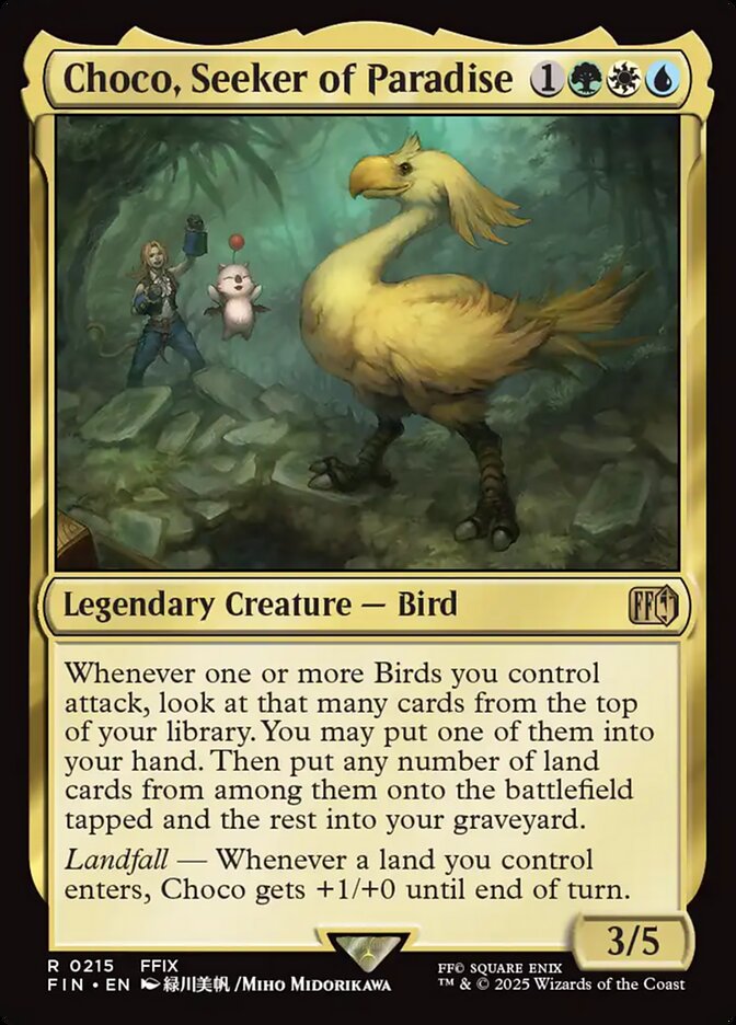 Choco, Seeker of Paradise 215 (FINAL FANTASY) 