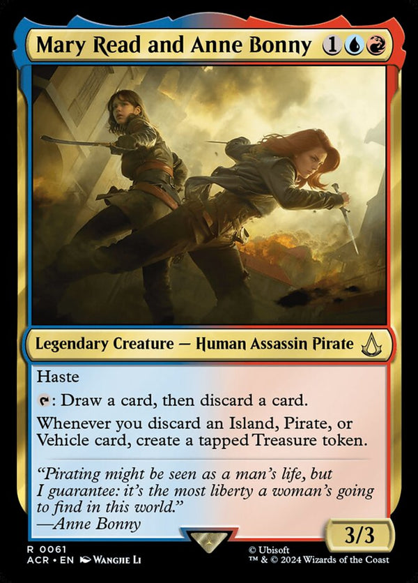 Mary Read and Anne Bonny 61/110 (Universes Beyond: Assassin's Creed) 