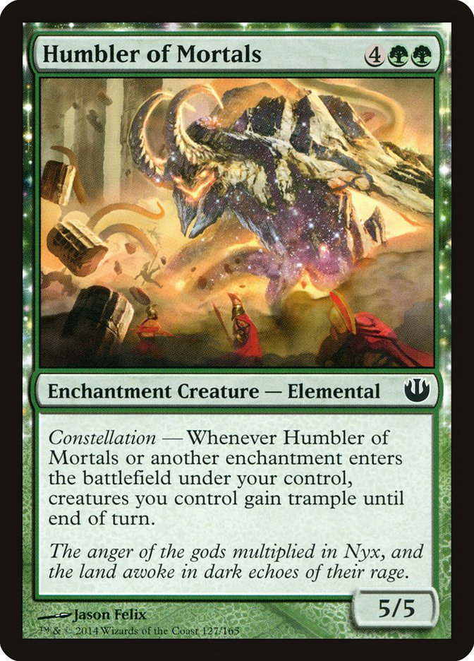 Humbler of Mortals 127/165 (Journey Into Nyx) 