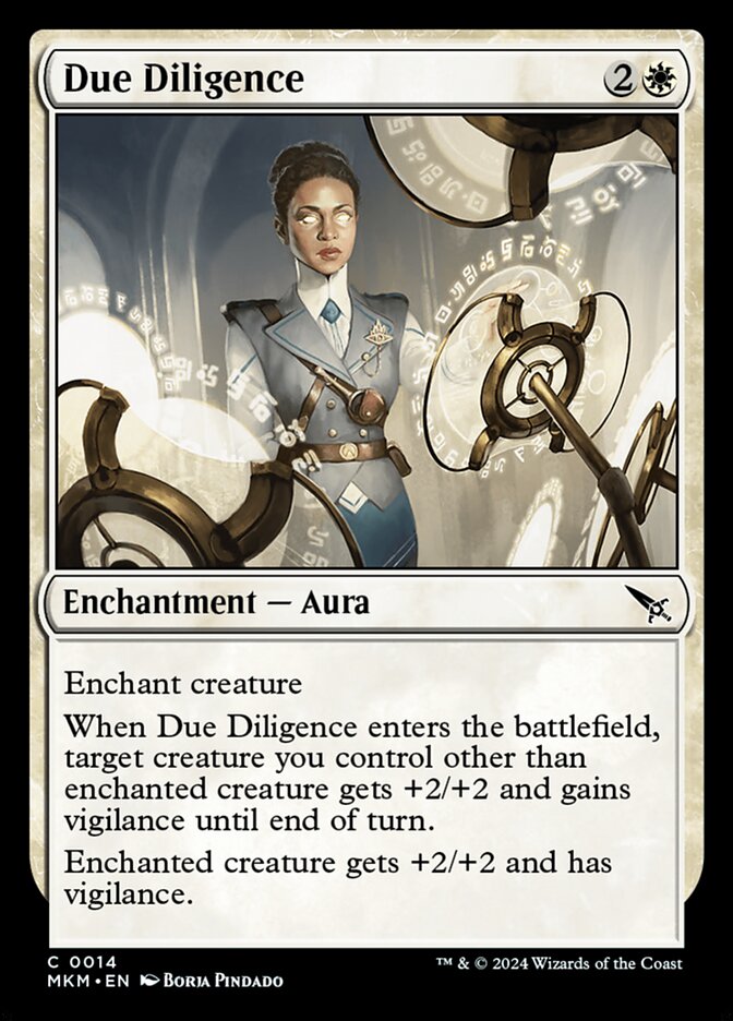 Due Diligence 14/286 (Murders at Karlov Manor)  - Foil