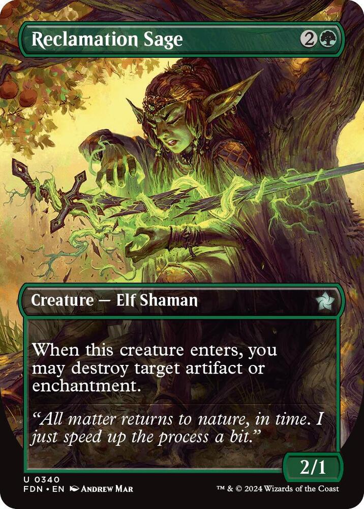 Reclamation Sage 340/291 (Foundations)  - Borderless