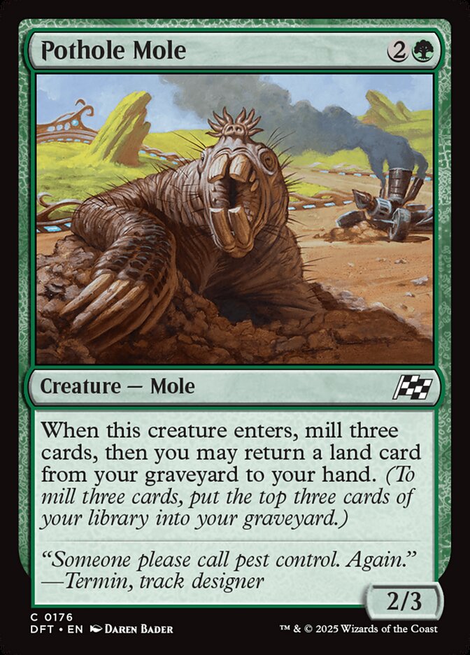 Pothole Mole 176/291 (Aetherdrift) 