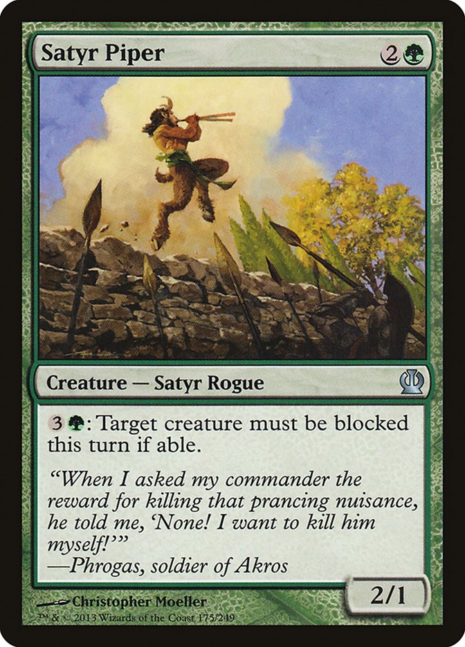 Satyr Piper 175/249 (Theros) 