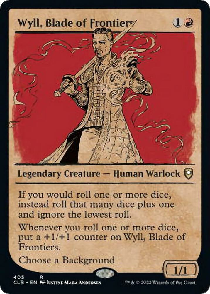 Wyll Blade of Frontiers Showcase 405/361 (Commander Legends: Battle for Baldur's Gate) 