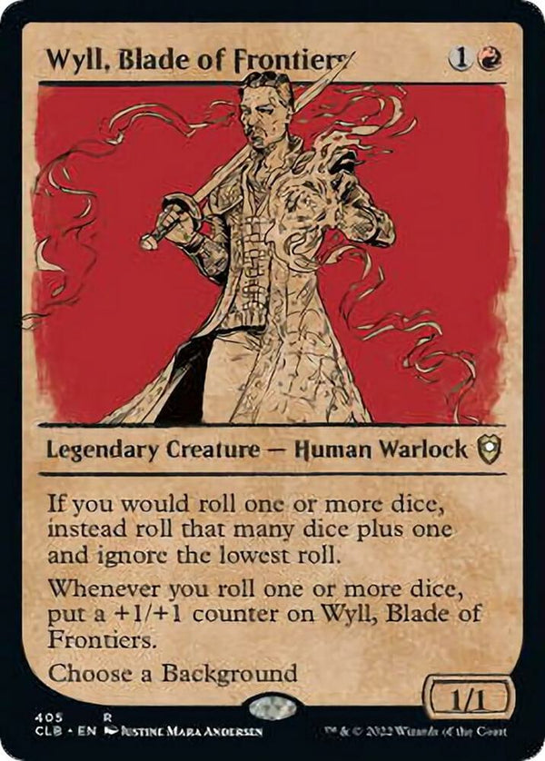 Wyll Blade of Frontiers Showcase 405/361 (Commander Legends: Battle for Baldur's Gate) 