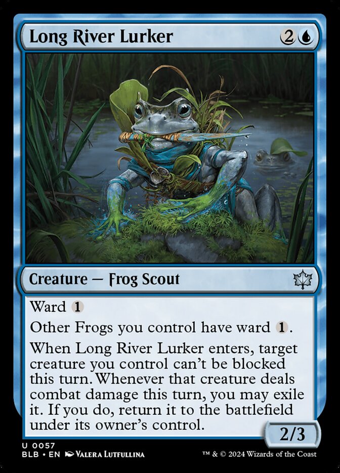 Long River Lurker 57 (Bloomburrow)  - Foil