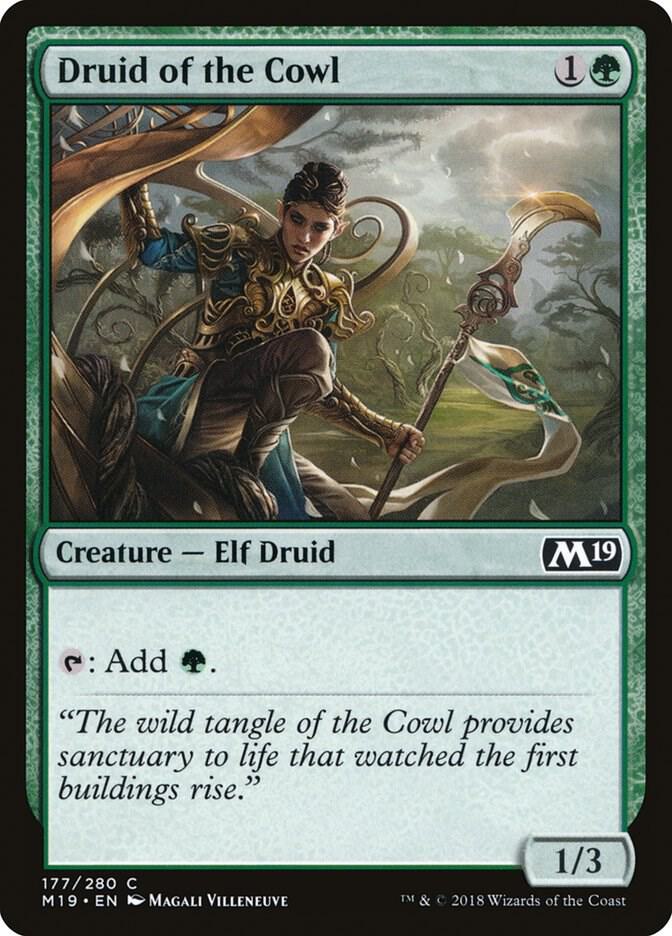 Druid of the Cowl 177/280 (Core Set 2019) 