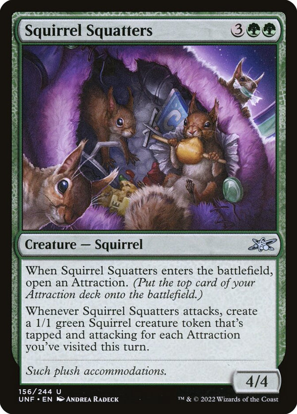 Squirrel Squatters 156/244 (Unfinity) 