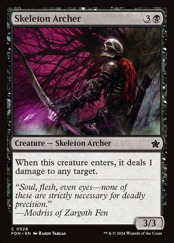 Skeleton Archer 526/291 (Foundations) 