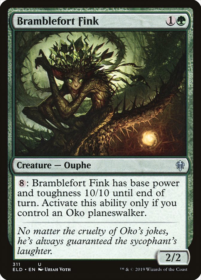 Bramblefort Fink 311/269 (Throne of Eldraine) 