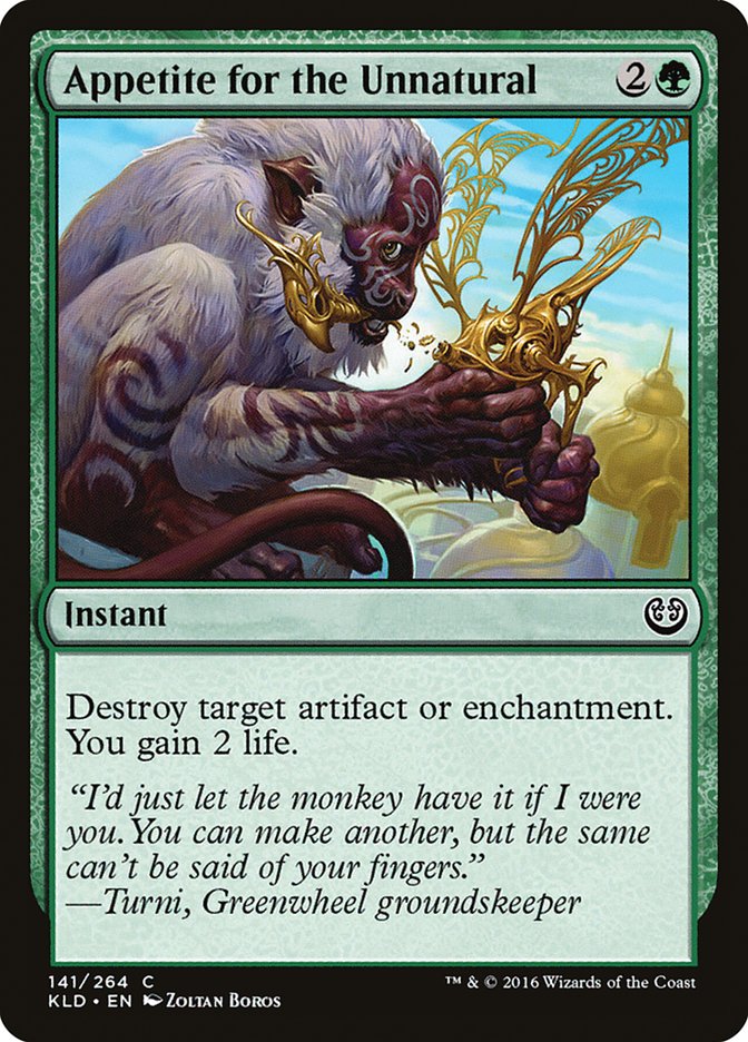 Appetite for the Unnatural 141/264 (Kaladesh) 
