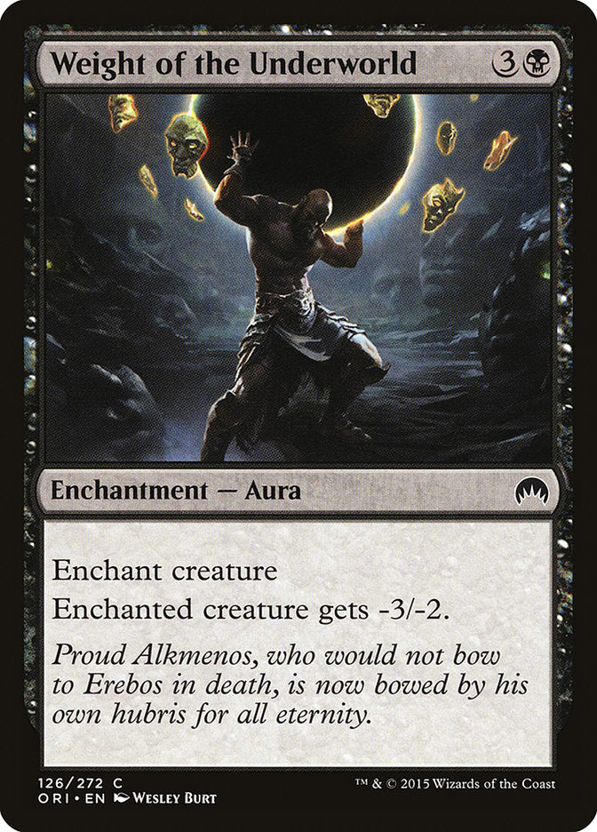 Weight of the Underworld 126/272 (Magic Origins) 
