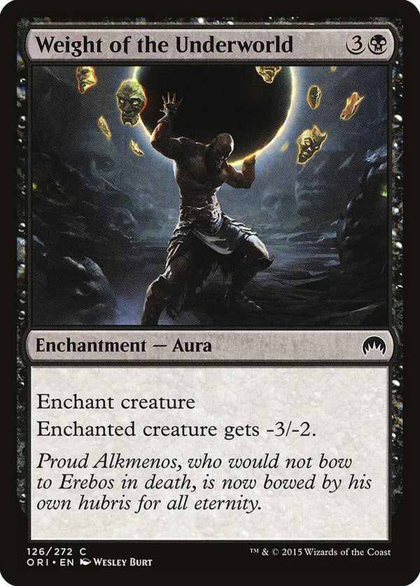 Weight of the Underworld 126/272 (Magic Origins) 