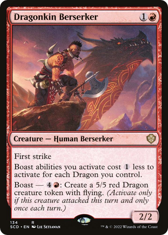 Dragonkin Berserker 134 (Starter Commander Decks) 