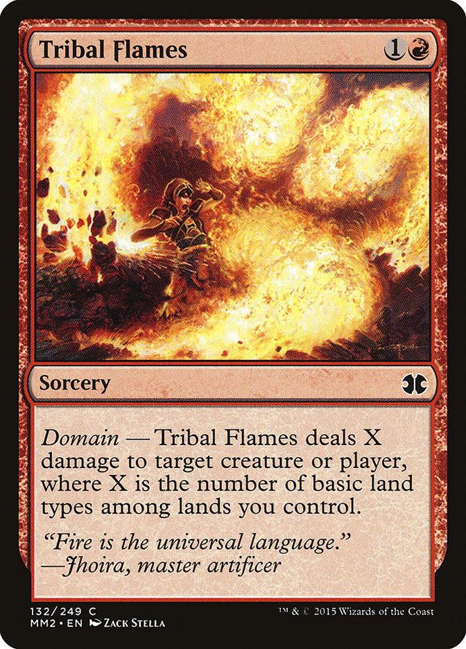 Tribal Flames 132/249 (Modern Masters 2015) 