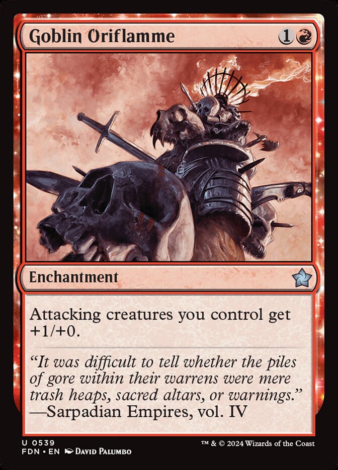 Goblin Oriflamme 539/291 (Foundations) 