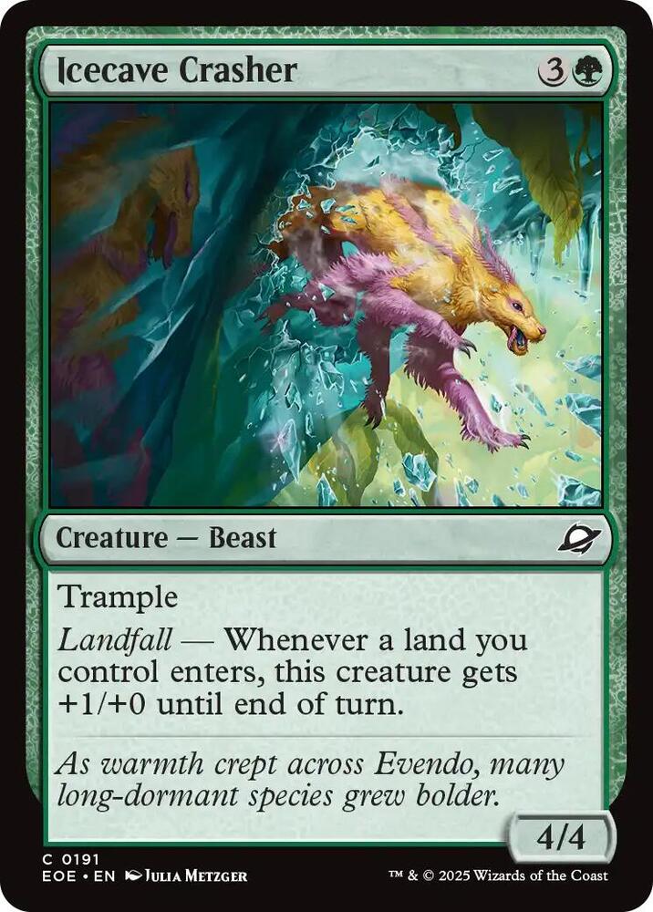 Icecave Crasher 191/276 (Edge of Eternities) 
